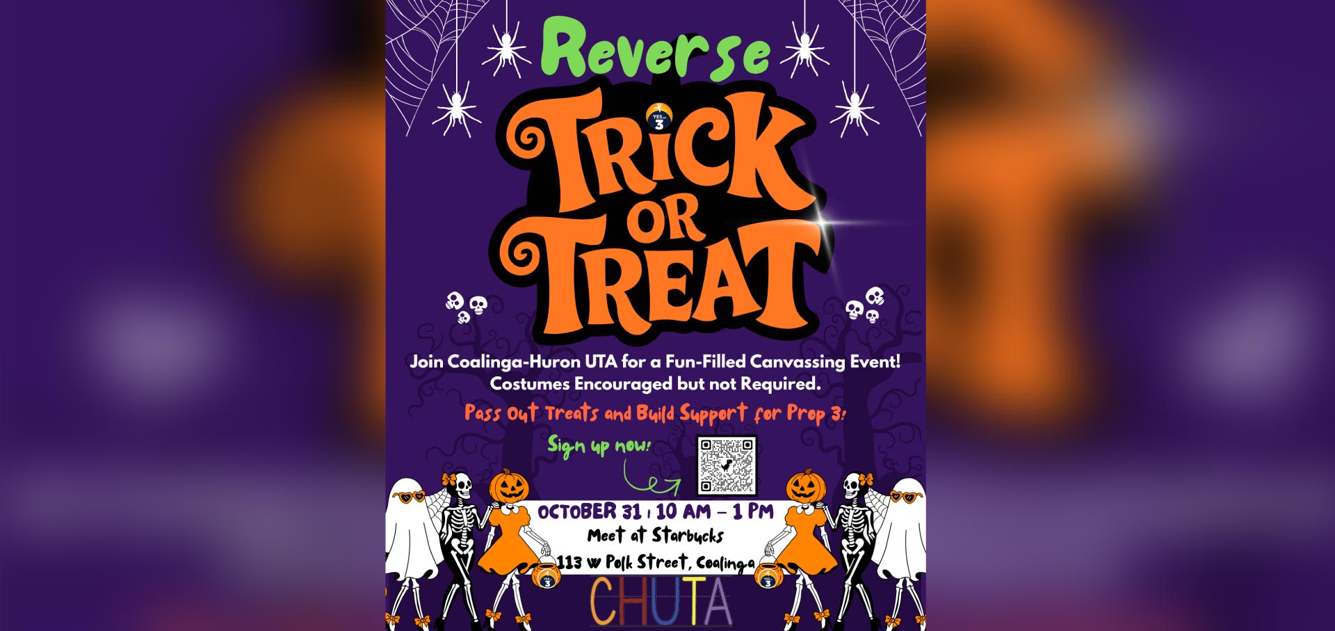 reverse trick or treat